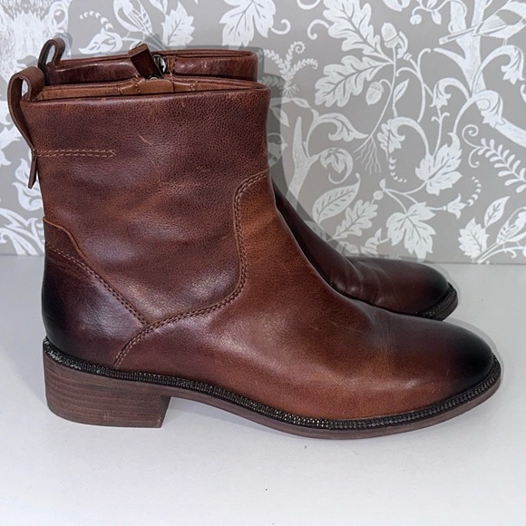 Franco Sarto Shoes - Franco Sarto Womens Brindle Chelsea Boot Cognac Womens Sz 8M